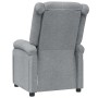 Sillón reclinable de tela gris claro de , Sillones - Ref: Foro24-340181, Precio: 220,49 €, Descuento: %