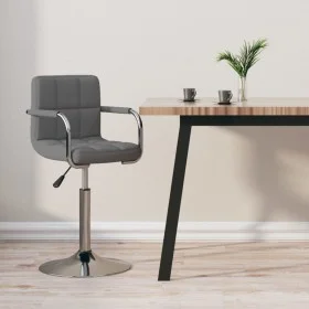 Küchenhocker aus hellem grauem Stoff von , Küchenhocker - Ref: Foro24-334543, Preis: 87,39 €, Rabatt: %