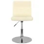 Swivel dining chairs, 6 units, cream fabric by , dining chairs - Ref: Foro24-3087460, Price: 285,64 €, Discount: %