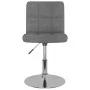 Swivel dining chairs 4 units light gray fabric by , dining chairs - Ref: Foro24-3087448, Price: 203,17 €, Discount: %