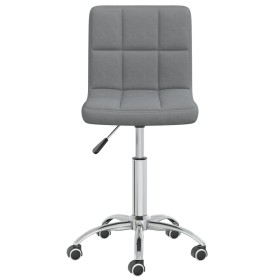 Drehbarer Esszimmerstuhl aus hellem grauem Stoff von , Essstühle - Ref: Foro24-3087531, Preis: 102,47 €, Rabatt: %