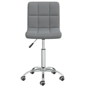 Drehbarer Esszimmerstuhl aus hellem grauem Stoff von , Essstühle - Ref: Foro24-3087531, Preis: 100,51 €, Rabatt: %
