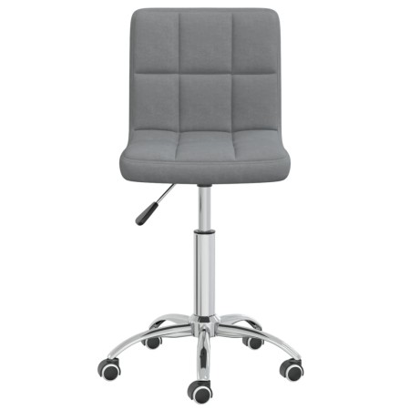 Drehbarer Esszimmerstuhl aus hellem grauem Stoff von , Essstühle - Ref: Foro24-3087531, Preis: 102,47 €, Rabatt: %