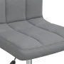 Drehbarer Esszimmerstuhl aus hellem grauem Stoff von , Essstühle - Ref: Foro24-3087531, Preis: 100,51 €, Rabatt: %