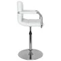 Küchenhocker aus weißem Kunstleder von , Küchenhocker - Ref: Foro24-334563, Preis: 91,15 €, Rabatt: %