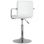 Küchenhocker aus weißem Kunstleder von , Küchenhocker - Ref: Foro24-334563, Preis: 91,15 €, Rabatt: %