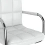 Küchenhocker aus weißem Kunstleder von , Küchenhocker - Ref: Foro24-334563, Preis: 91,15 €, Rabatt: %
