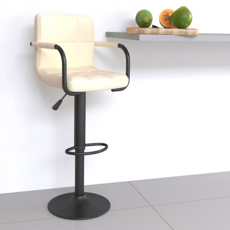 Cremefarbener Küchenhocker aus Stoff von , Küchenhocker - Ref: Foro24-334627, Preis: 78,66 €, Rabatt: %