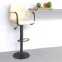 Cream-colored fabric kitchen stool by , Kitchen stools - Ref: Foro24-334627, Price: 77,50 €, Discount: %