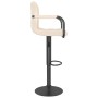 Cremefarbener Küchenhocker aus Stoff von , Küchenhocker - Ref: Foro24-334627, Preis: 78,66 €, Rabatt: %