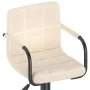 Cremefarbener Küchenhocker aus Stoff von , Küchenhocker - Ref: Foro24-334627, Preis: 77,50 €, Rabatt: %