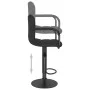 Schwarzer Stoff-Küchenhocker von , Küchenhocker - Ref: Foro24-334631, Preis: 96,95 €, Rabatt: %