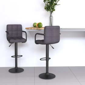 Küchenhocker, 2 Stück, Stoff in Grau-Taupe. von , Küchenhocker - Ref: Foro24-334644, Preis: 148,78 €, Rabatt: %
