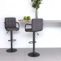 Taburetes de cocina 2 unidades tela gris taupe de , Taburetes de cocina - Ref: Foro24-334644, Precio: 146,17 €, Descuento: %