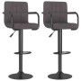 Küchenhocker, 2 Stück, Stoff in Grau-Taupe. von , Küchenhocker - Ref: Foro24-334644, Preis: 148,78 €, Rabatt: %