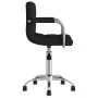 Black fabric swivel office chair by , Office chairs - Ref: Foro24-334673, Price: 100,41 €, Discount: %
