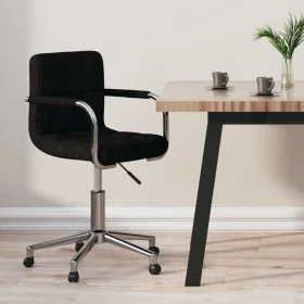 Black fabric swivel office chair by , Office chairs - Ref: Foro24-334797, Price: 100,47 €, Discount: %