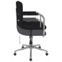 Drehbarer Bürostuhl aus schwarzem Stoff von , Bürostühle - Ref: Foro24-334797, Preis: 100,47 €, Rabatt: %