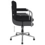 Drehbarer Bürostuhl aus schwarzem Stoff von , Bürostühle - Ref: Foro24-334797, Preis: 102,26 €, Rabatt: %