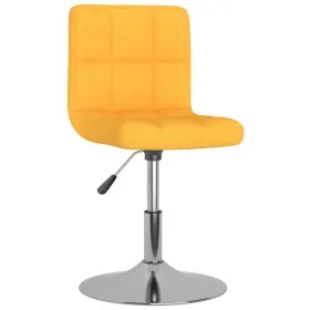 Yellow fabric swivel dining chair by , dining chairs - Ref: Foro24-3087475, Price: 73,81 €, Discount: %