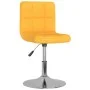 Yellow fabric swivel dining chair by , dining chairs - Ref: Foro24-3087475, Price: 73,81 €, Discount: %