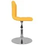 Yellow fabric swivel dining chair by , dining chairs - Ref: Foro24-3087475, Price: 73,81 €, Discount: %
