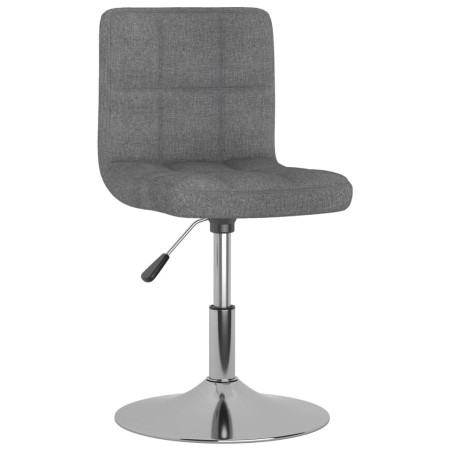 Drehbarer Esszimmerstuhl aus hellem grauem Stoff von , Essstühle - Ref: Foro24-3087468, Preis: 84,83 €, Rabatt: %