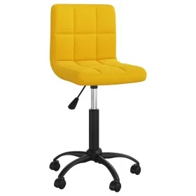 Drehbarer Esszimmerstuhl aus senfgelbem Samt von , Essstühle - Ref: Foro24-3087603, Preis: 75,65 €, Rabatt: %