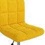 Silla de comedor giratoria de terciopelo amarillo mostaza de , Sillas de comedor - Ref: Foro24-3087603, Precio: 75,65 €, Desc...