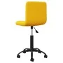 Silla de comedor giratoria de terciopelo amarillo mostaza de , Sillas de comedor - Ref: Foro24-3087603, Precio: 75,65 €, Desc...
