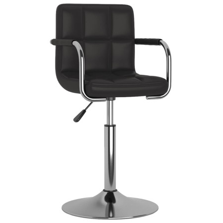 Schwarzer Esszimmerstuhl aus Kunstleder von , Essstühle - Ref: Foro24-3087907, Preis: 90,90 €, Rabatt: %