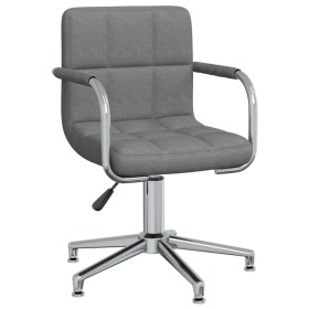 Light gray fabric swivel dining chair by , dining chairs - Ref: Foro24-3088062, Price: 105,85 €, Discount: %