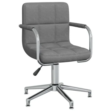 Light gray fabric swivel dining chair by , dining chairs - Ref: Foro24-3088062, Price: 104,53 €, Discount: %