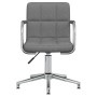 Drehbarer Esszimmerstuhl aus hellem grauem Stoff von , Essstühle - Ref: Foro24-3088062, Preis: 105,85 €, Rabatt: %