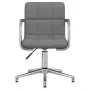 Light gray fabric swivel dining chair by , dining chairs - Ref: Foro24-3088062, Price: 104,53 €, Discount: %