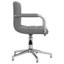 Drehbarer Esszimmerstuhl aus hellem grauem Stoff von , Essstühle - Ref: Foro24-3088062, Preis: 105,85 €, Rabatt: %