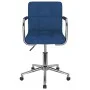 Blue fabric swivel dining chair by , dining chairs - Ref: Foro24-3088159, Price: 98,53 €, Discount: %