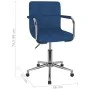 Blue fabric swivel dining chair by , dining chairs - Ref: Foro24-3088159, Price: 98,53 €, Discount: %
