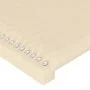 Bed frame with cream-colored fabric headboard 120x200 cm by , Beds and slatted bases - Ref: Foro24-3124965, Price: 160,25 €, ...