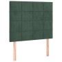 Box spring bed with dark green velvet mattress 80x200 cm by , Beds and slatted bases - Ref: Foro24-3129180, Price: 313,73 €, ...