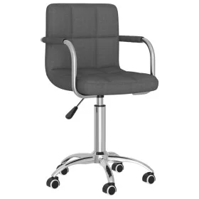 Drehbarer Esszimmerstuhl aus dunkelgrauem Stoff von , Essstühle - Ref: Foro24-3087970, Preis: 94,45 €, Rabatt: %