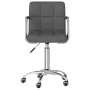 Drehbarer Esszimmerstuhl aus dunkelgrauem Stoff von , Essstühle - Ref: Foro24-3087970, Preis: 94,45 €, Rabatt: %