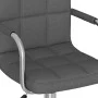 Drehbarer Esszimmerstuhl aus dunkelgrauem Stoff von , Essstühle - Ref: Foro24-3087970, Preis: 94,45 €, Rabatt: %
