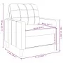 Dreiteiliges dunkelgraues Stoffsofaset von , Sofas - Ref: Foro24-3278288, Preis: 616,76 €, Rabatt: %