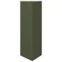 Jardineras triangulares 2 uds acero verde oliva 30x26x75 cm by , Pots and planters - Ref: Foro24-851150, Price: 83,02 €, Disc...