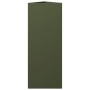 Jardineras triangulares 2 uds acero verde oliva 30x26x75 cm by , Pots and planters - Ref: Foro24-851150, Price: 72,85 €, Disc...