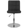 Drehbarer Küchenhocker aus schwarzem Stoff von , Küchenhocker - Ref: Foro24-334205, Preis: 72,19 €, Rabatt: %
