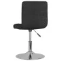 Drehbarer Küchenhocker aus schwarzem Stoff von , Küchenhocker - Ref: Foro24-334205, Preis: 72,19 €, Rabatt: %
