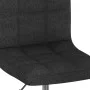 Drehbarer Küchenhocker aus schwarzem Stoff von , Küchenhocker - Ref: Foro24-334205, Preis: 72,19 €, Rabatt: %