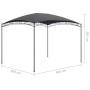 Cenador gris antracita 3x4x2,65 m 180 g/m² de vidaXL, Carpas y cenadores - Ref: Foro24-313911, Precio: 178,55 €, Descuento: %